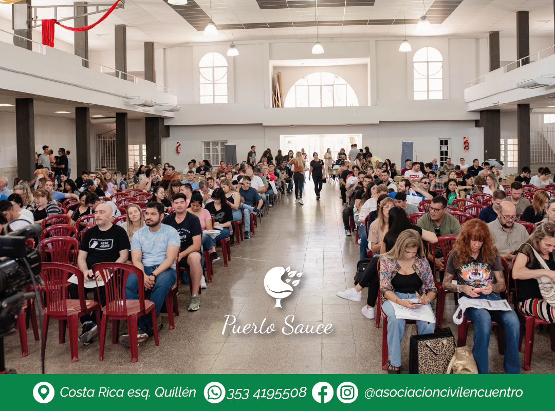 Éxito rotundo: Así fue el primer sorteo de Puerto Sauce